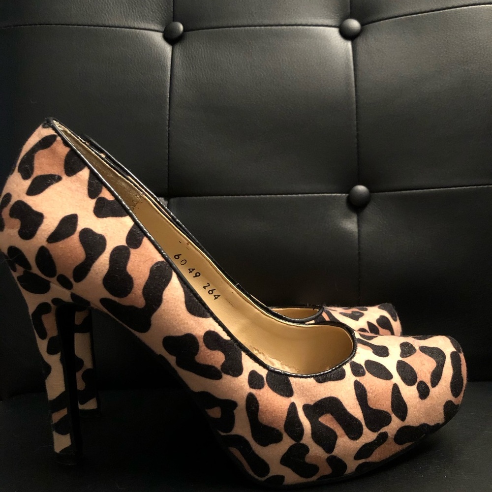 Sienties Sexy Leopard Print Heels